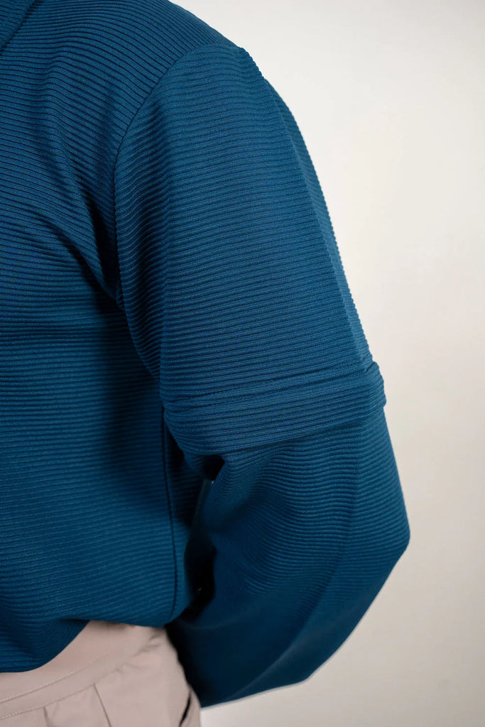 Elite Zipper Polo- Detachable Sleeves - Naivri