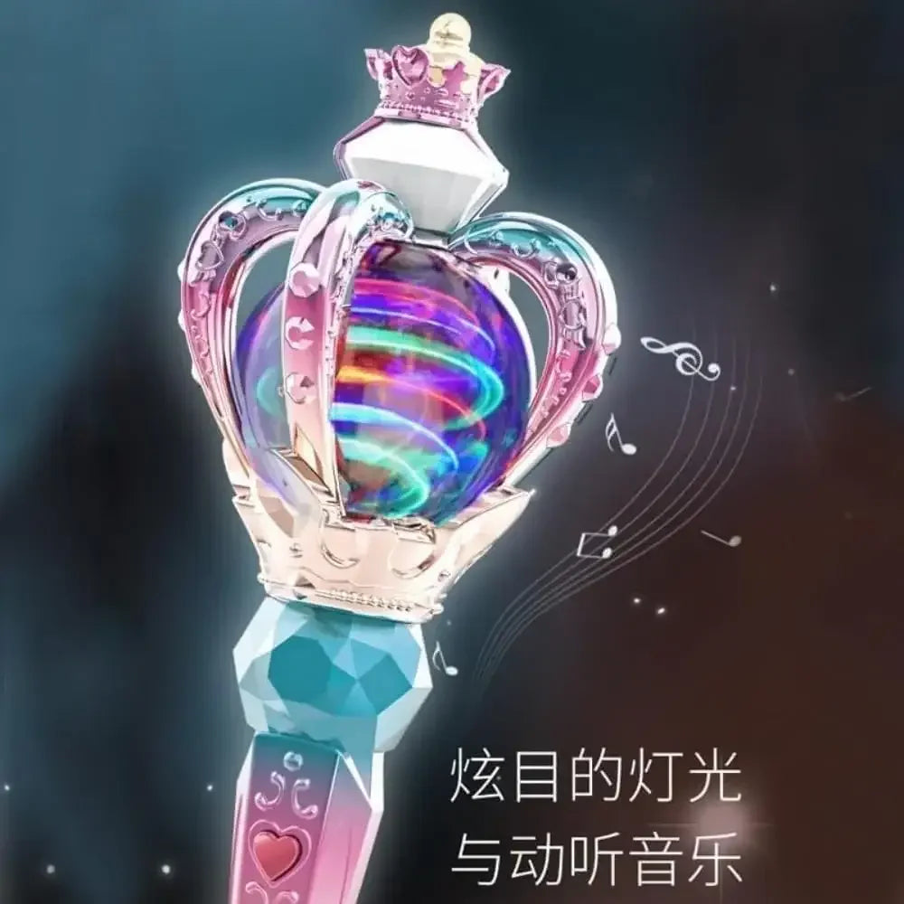 Enchantia Light-Up Magic Wand – Musical Glow Wand for Kids 3+ - Naivri
