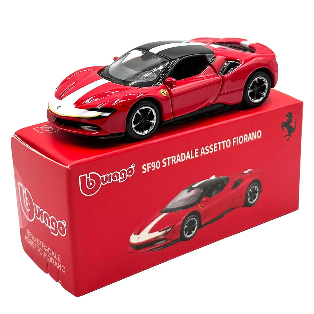 Bburago Ferrari Micro Series Die-Cast Collectible Car – 1:64 Scale Display Model - Naivri