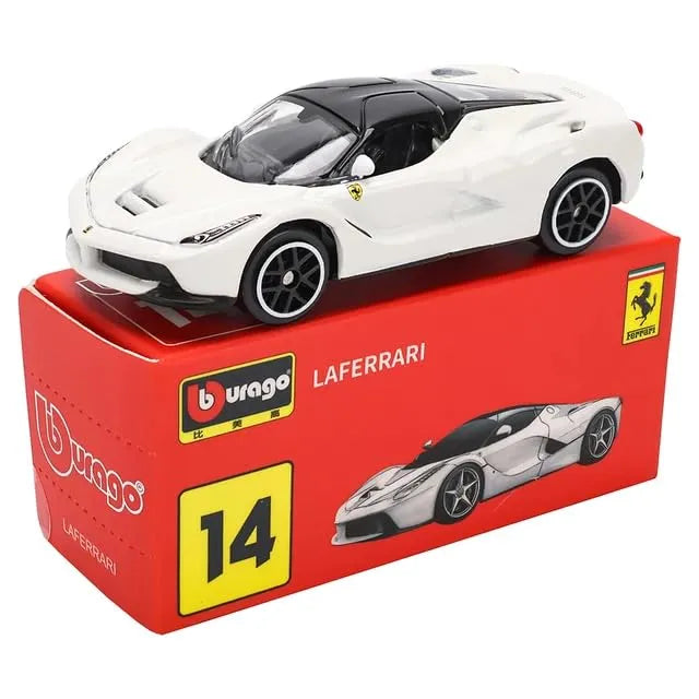 Bburago Ferrari Micro Series Die-Cast Collectible Car – 1:64 Scale Display Model - Naivri