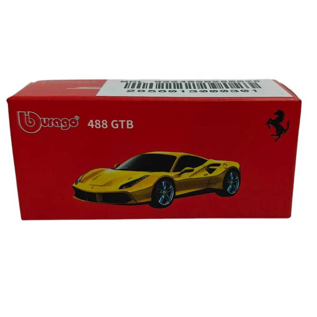 Bburago Ferrari Micro Series Die-Cast Collectible Car – 1:64 Scale Display Model - Naivri