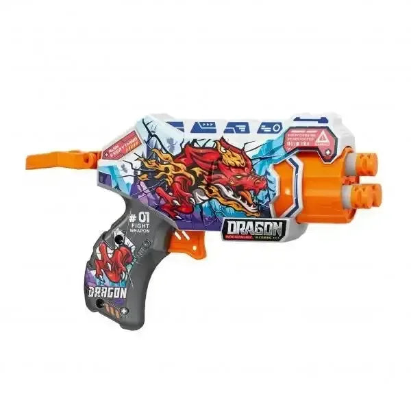 Fire Force Graffiti Power Blaster – Hand-Operated Action Launcher for Kids 8+ - Naivri