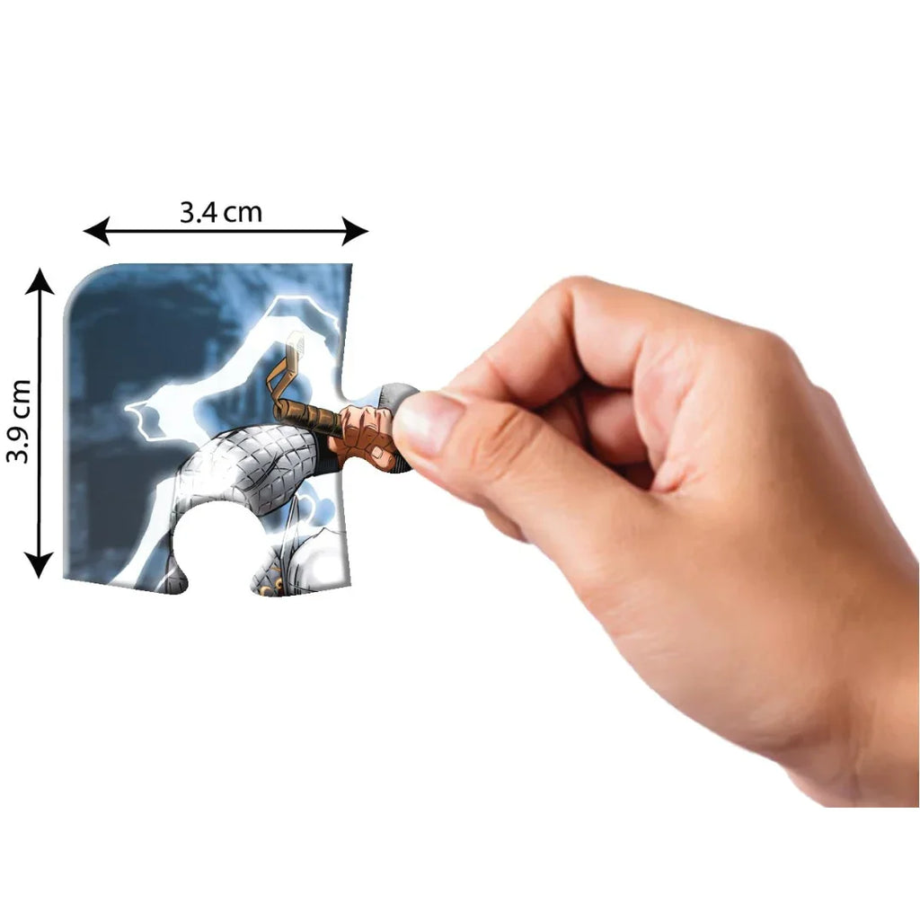 Frank 3 in 1 National Geographic Dinosaurs Jigsaw Puzzle for Kids 5+ Years - Naivri