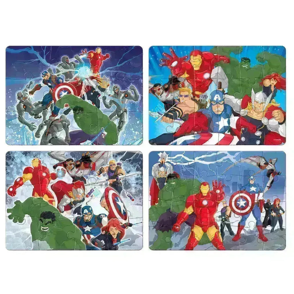 Frank Avengers 4 in 1 Puzzle - Naivri