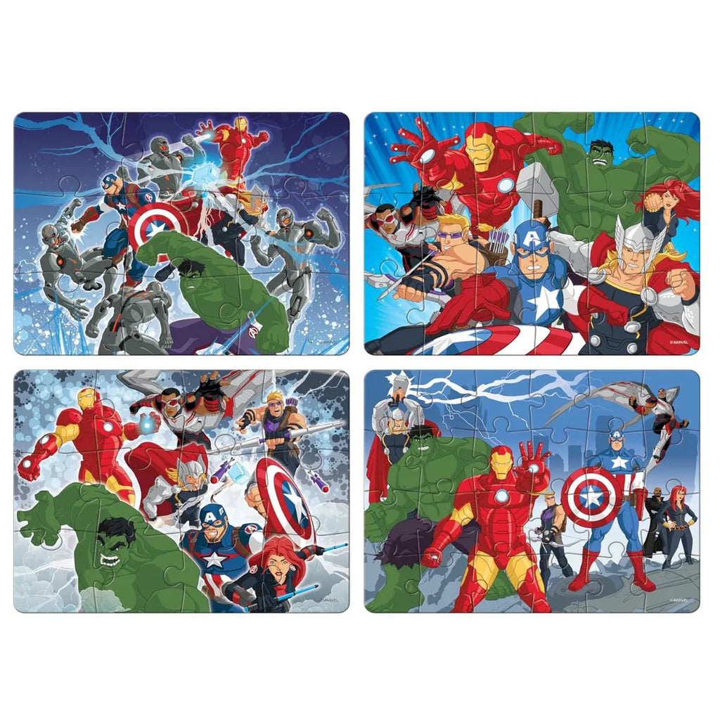 Frank Avengers 4 in 1 Puzzle - Naivri