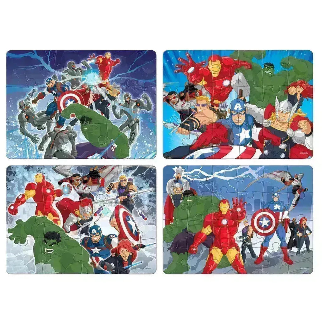 Frank Avengers 4 in 1 Puzzle - Naivri