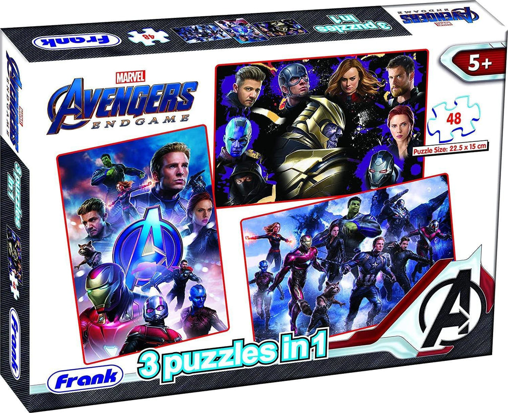 Frank Avengers End Game 3 in 1 Puzzle - Naivri