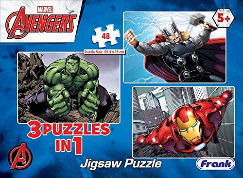 Frank Avengers Jigsaw Puzzle 48pcsX3 11312 - Naivri