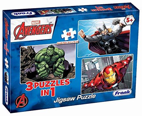Frank Avengers Jigsaw Puzzle 48pcsX3 11312 - Naivri