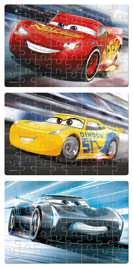 Frank Cars 3 in 1 Puzzle - Naivri