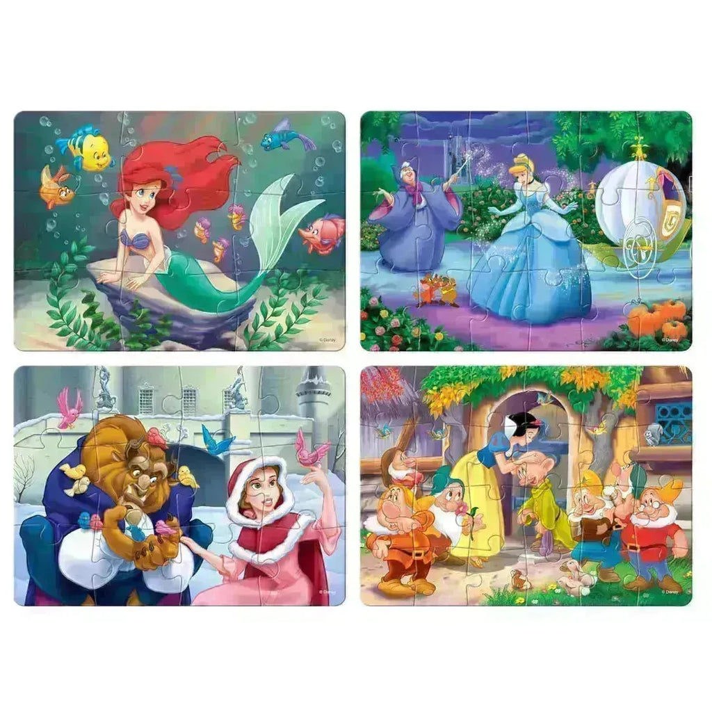 Frank Disney Princess 4 in 1 Puzzle - Naivri