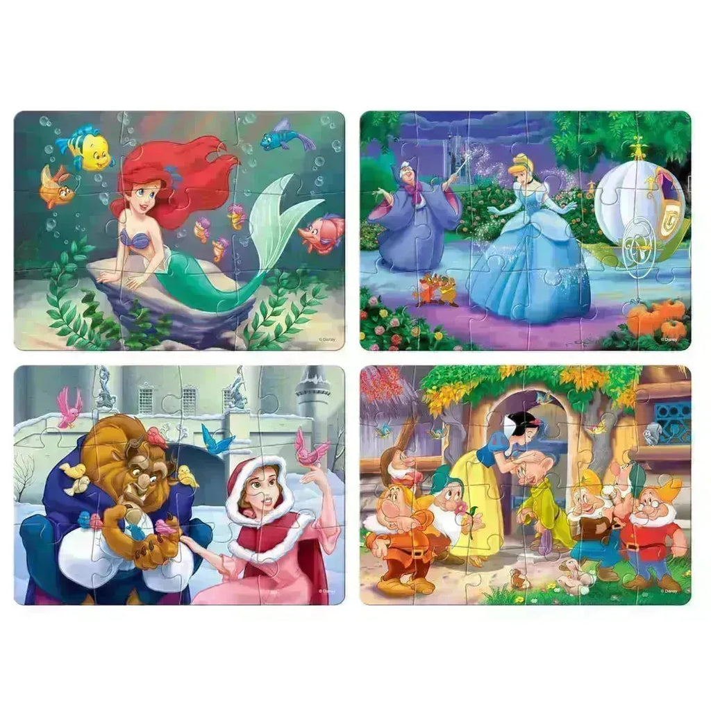 Frank Disney Princess 4 in 1 Puzzle - Naivri