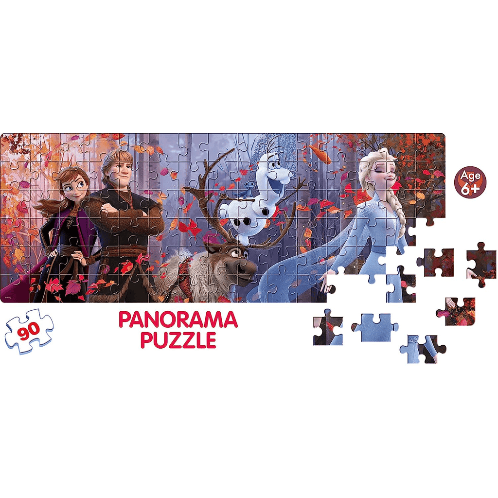 Frank Frozen 2 Panorama Puzzle 90 Pcs 12129 - Naivri