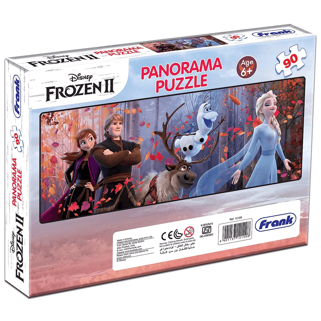 Frank Frozen 2 Panorama Puzzle 90 Pcs 12129 - Naivri