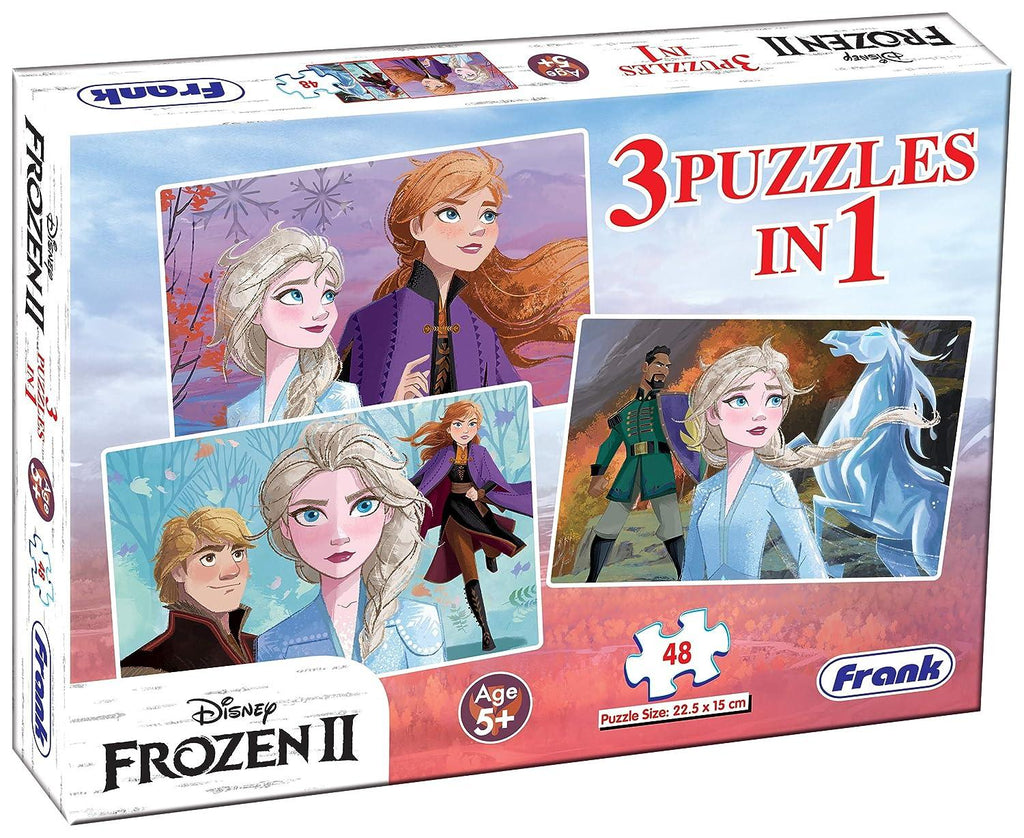 Frank Frozen Jigsaw Puzzle 48pcsX3 11317 - Naivri