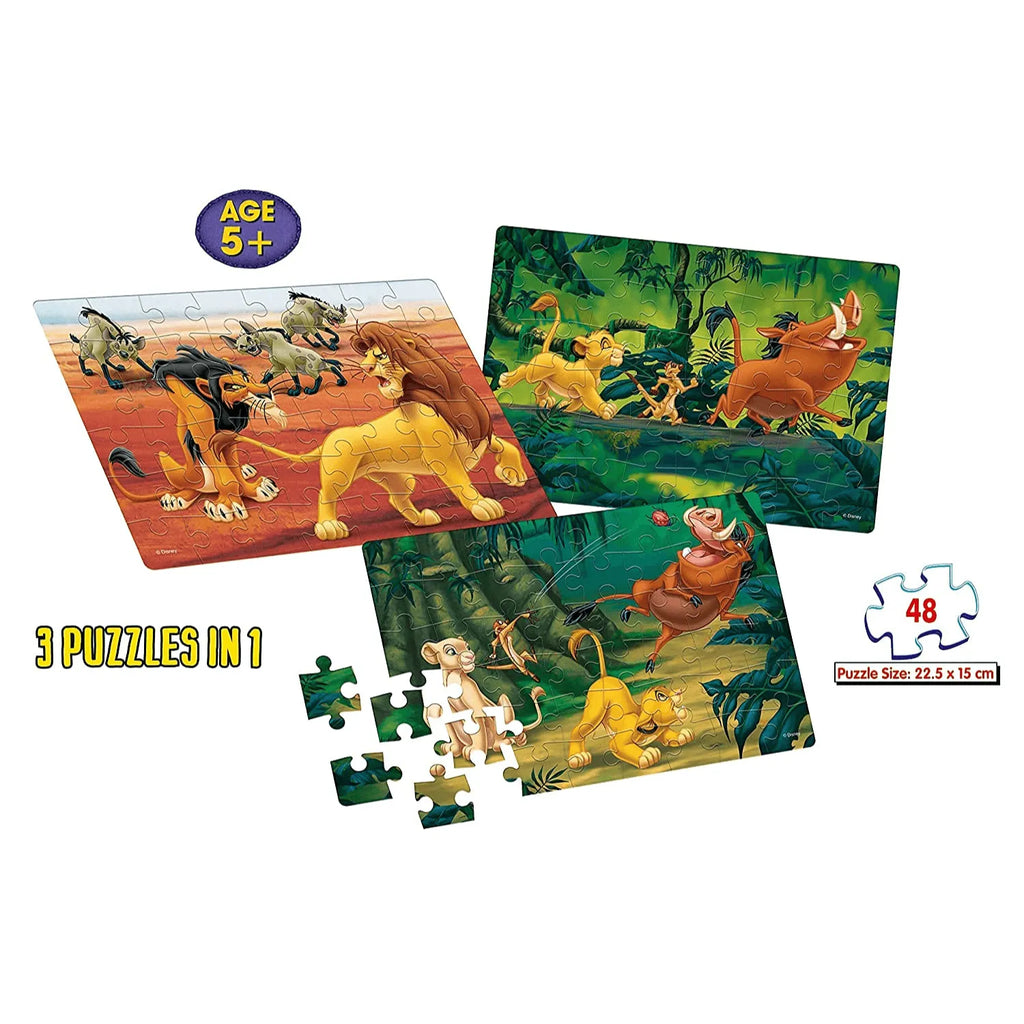 Frank Lion King Puzzle 48*3 11316 - Naivri