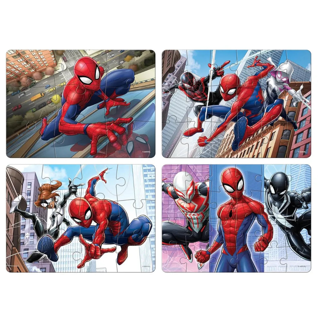 Frank Marvel Spiderman 4 in 1 Puzzle - Naivri