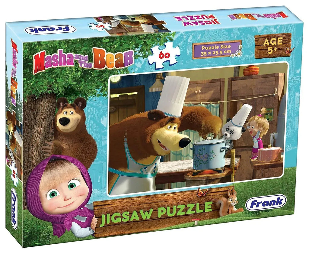 Frank Masha And The Bear Jigsaw Puzzle 60 Pcs 70205 - Naivri