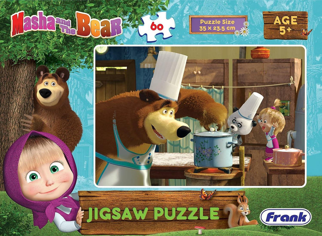 Frank Masha And The Bear Jigsaw Puzzle 60 Pcs 70205 - Naivri