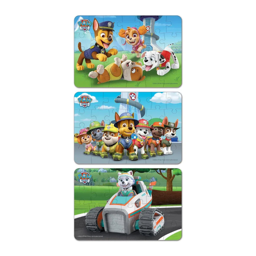 Frank Paw Patrol Adventure Puzzle – 26 Pieces 3-in-1 for Kids 4+ Years - Naivri