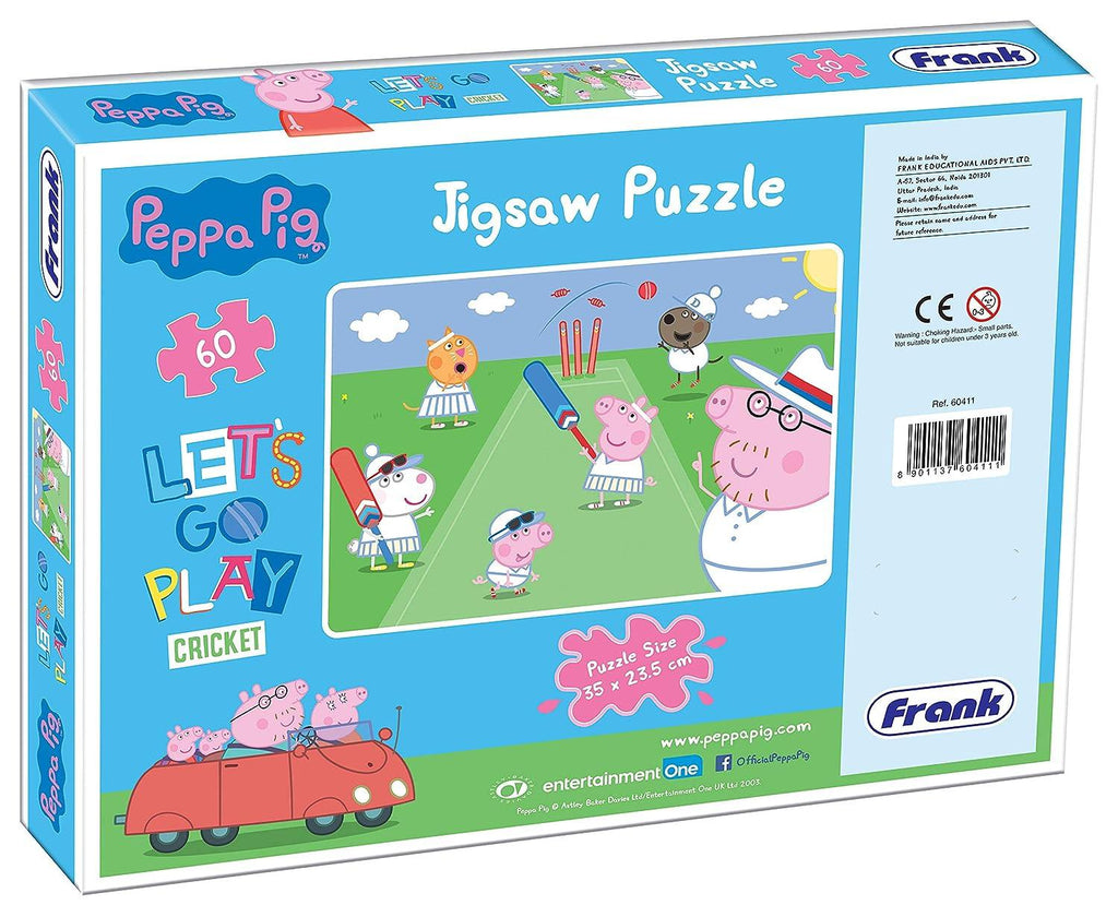 Frank Peppa Pig Jigsaw Puzzle 60 Pcs 60411 - Naivri
