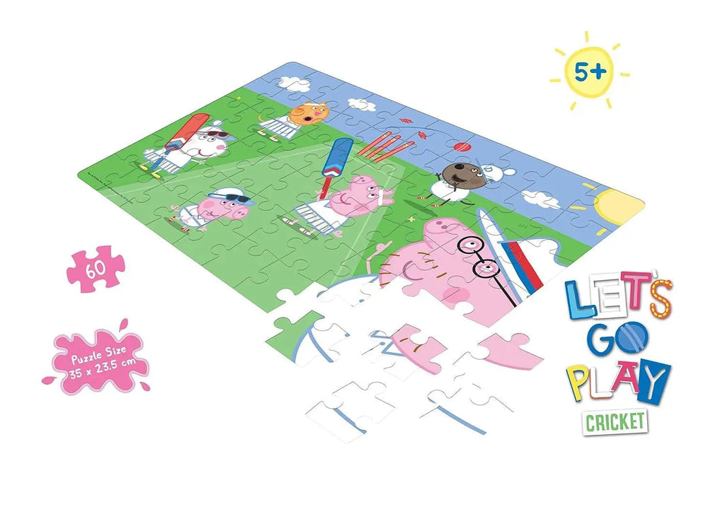 Frank Peppa Pig Jigsaw Puzzle 60 Pcs 60411 - Naivri