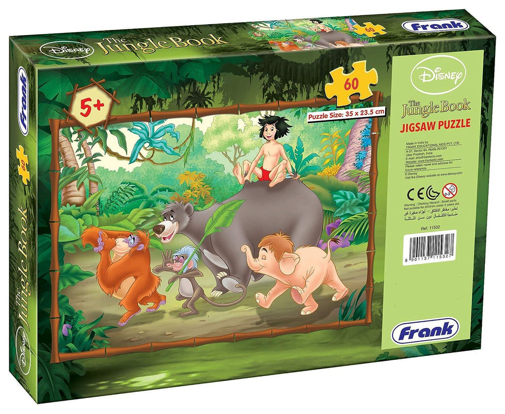 Frank The Jungle Book Jigsaw Puzzle 60 Pcs 11532 - Naivri