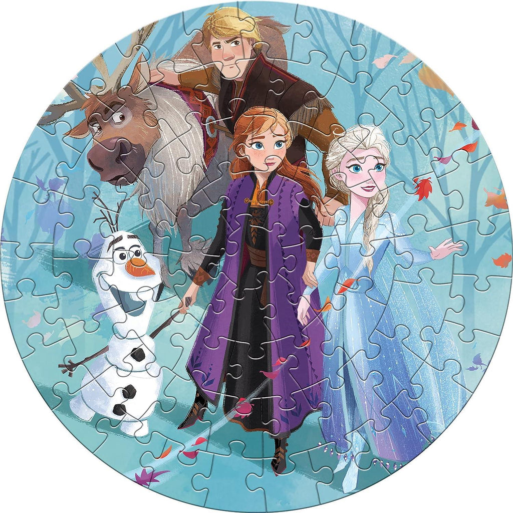 Frozen 2 Round Jigsaw Puzzle 66 Pcs 13802 - Naivri