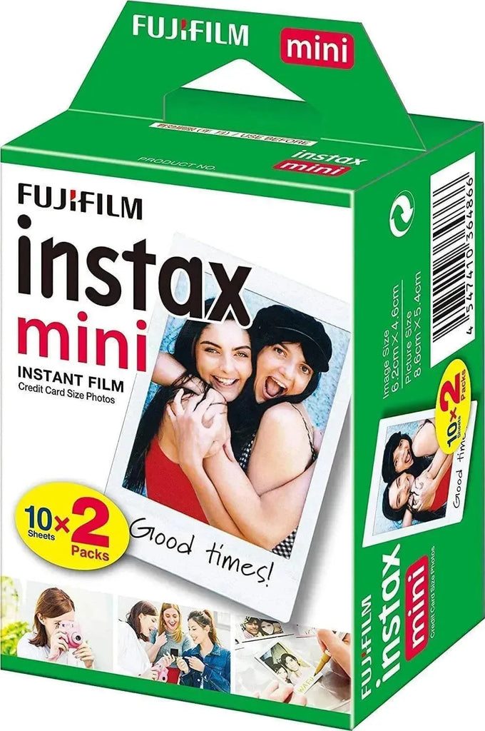 Fujifilm Instax Mini Instant Film 10x2 Dual Pack (20 Shots) - Naivri