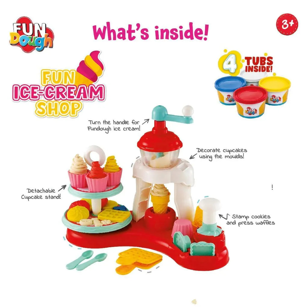 Funskool Fun Dough Fun Ice Cream Shop - Naivri