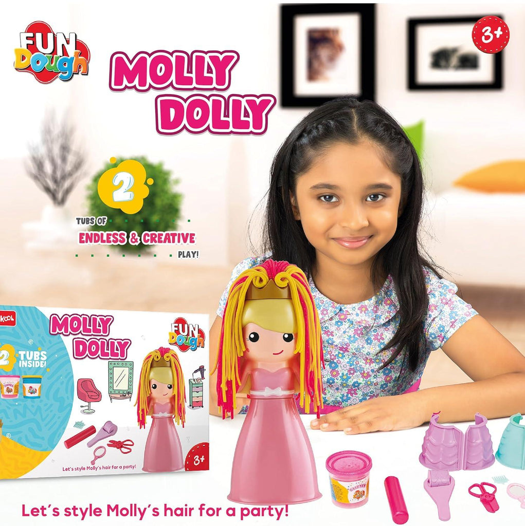 Funskool Fun Dough Molly Dolly - Naivri