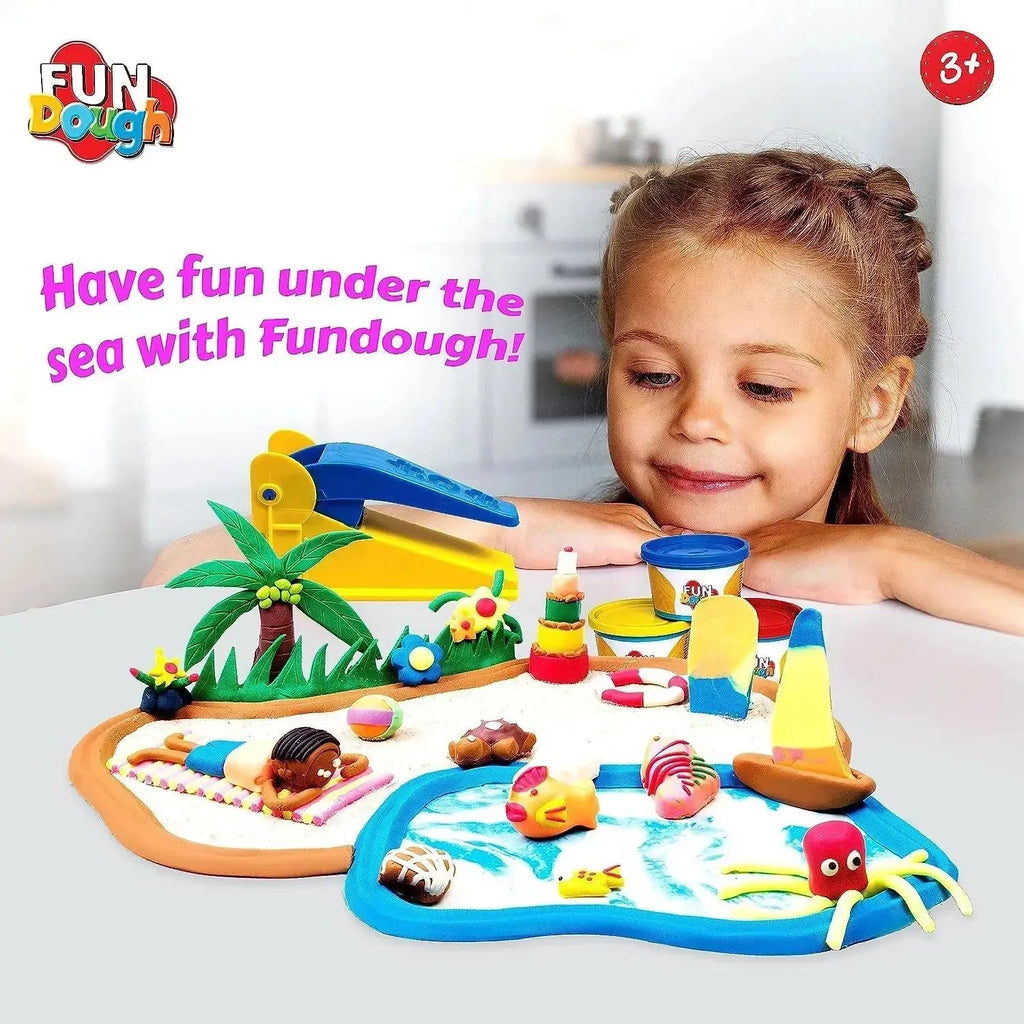 Funskool Fundough Fun Workshop – Creative Clay Cutting & Molding Playset for Kids Aged 3+ - Naivri