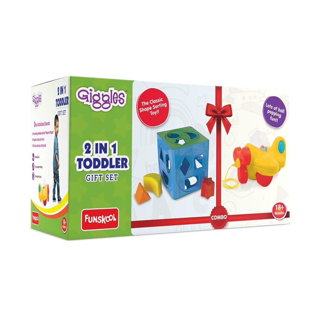 Funskool Giggles 2 in 1 Toddler Gift Set - Naivri