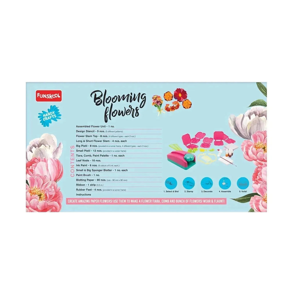 Funskool Handy Crafts Blooming Flowers - Naivri