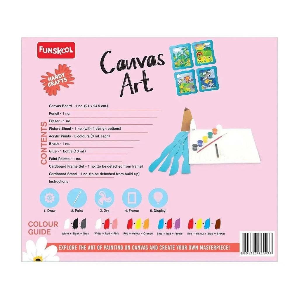 Funskool Handy Crafts Canvas Art - Naivri