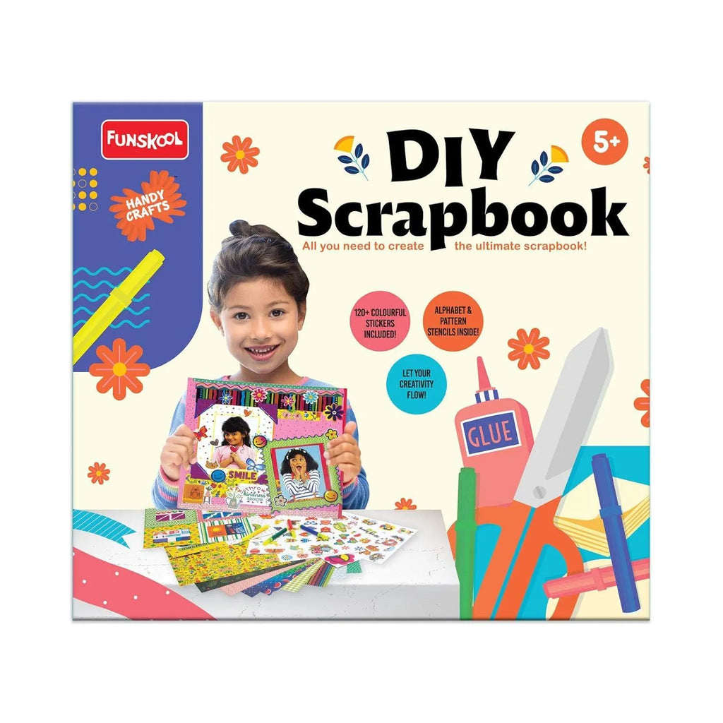 Funskool Handy Crafts Diy Scrapbook - Naivri