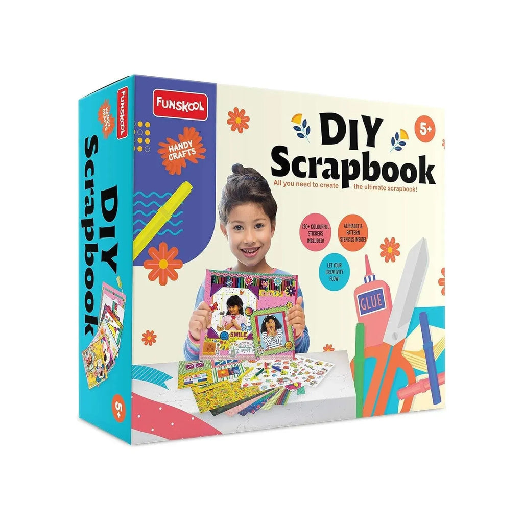 Funskool Handy Crafts Diy Scrapbook - Naivri