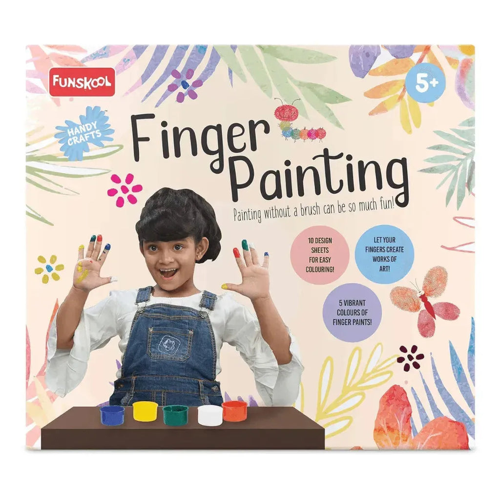 Funskool Handy Crafts Finger Painting - Naivri