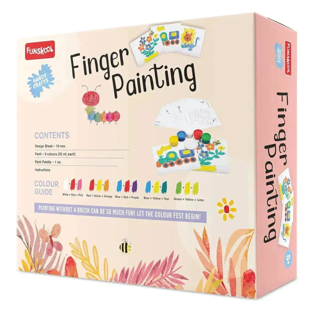 Funskool Handy Crafts Finger Painting - Naivri