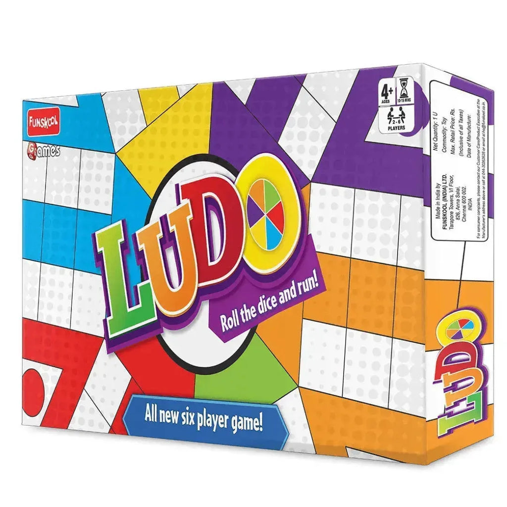 Funskool Ludo For 6 Players - Naivri