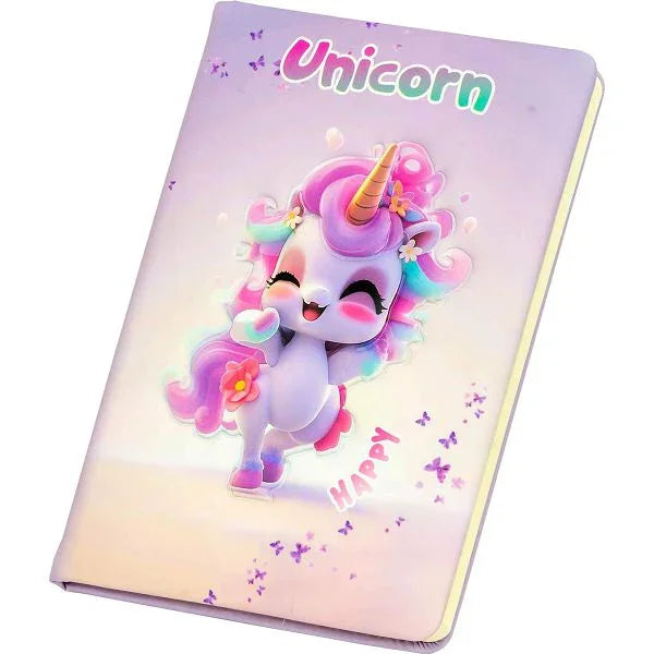FunSpark Unicorn Journal – 3D Foam Pastel Diary for Kids | Ages 3+ Return Gift - Naivri