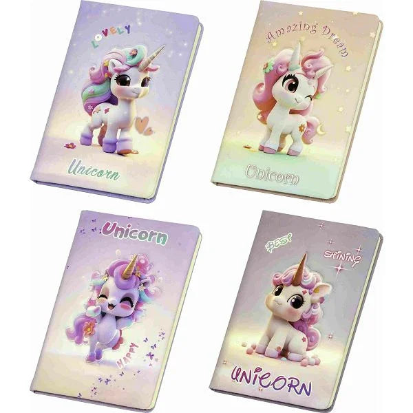 FunSpark Unicorn Journal – 3D Foam Pastel Diary for Kids | Ages 3+ Return Gift - Naivri