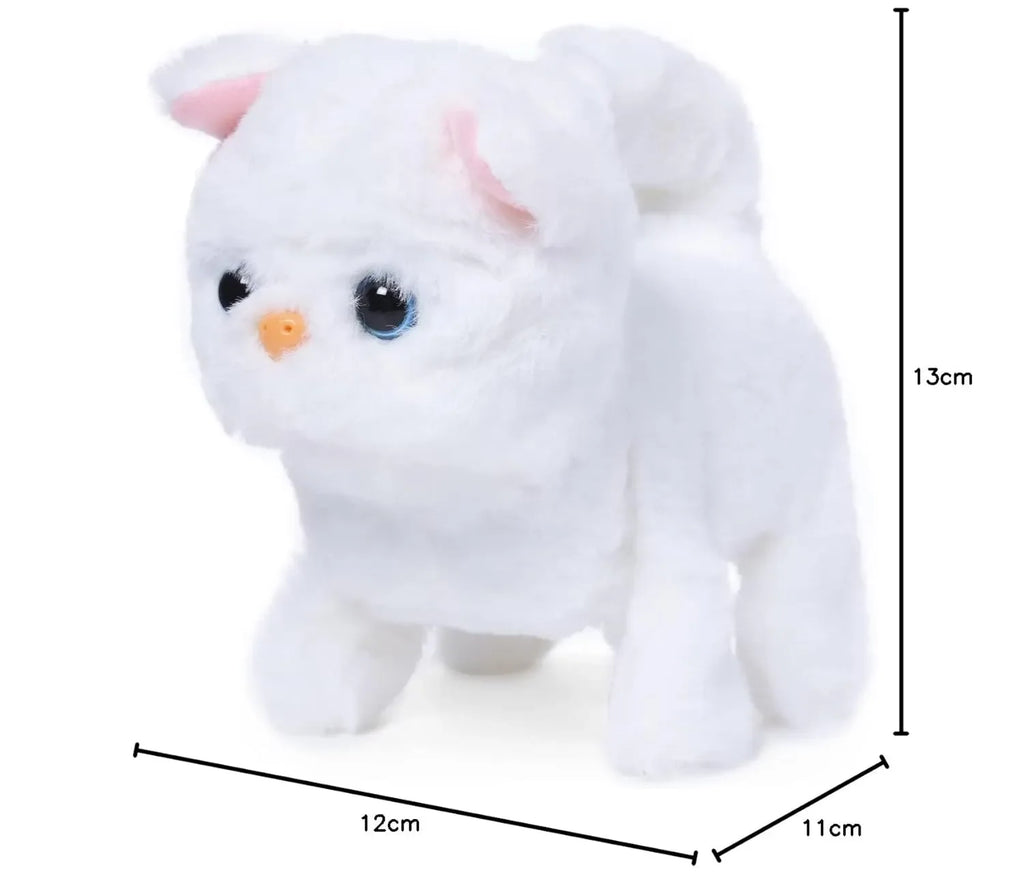 Fuzzbuzz Cat Pets Casper – Interactive Walking Cat Toy for Kids (Ages 3+) - Naivri