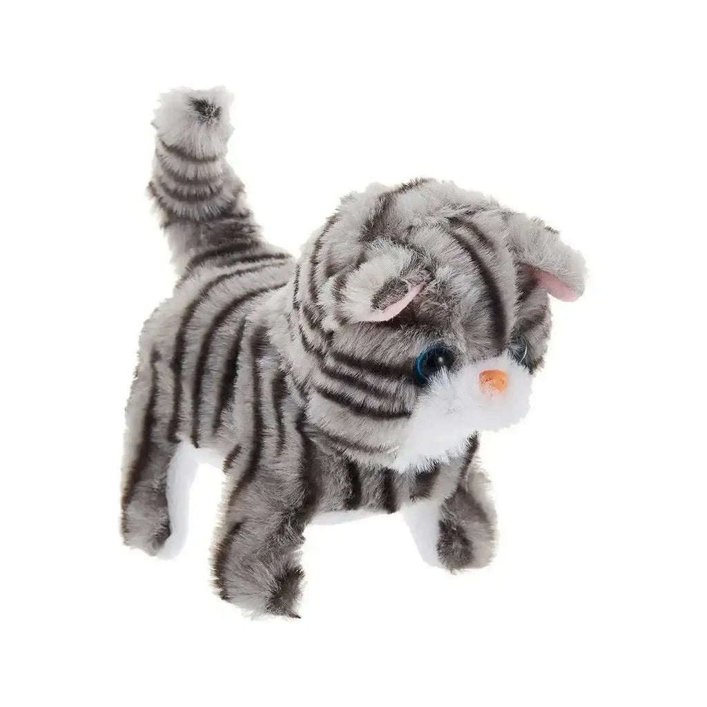 Fuzzbuzz Cat Pets Zoe – Walking Toy Cat with Sound & Tail Wagging Action for Kids - Naivri