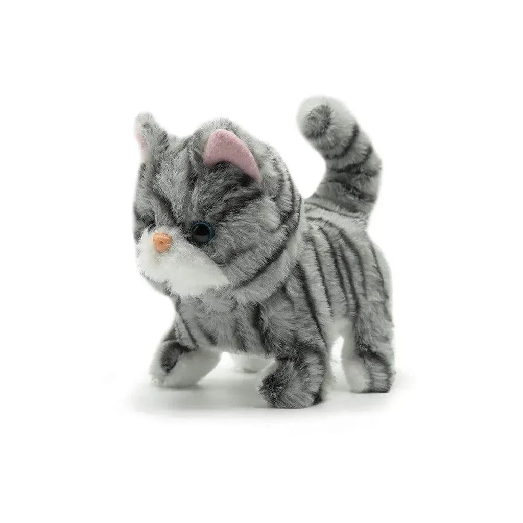 Fuzzbuzz Cat Pets Zoe – Walking Toy Cat with Sound & Tail Wagging Action for Kids - Naivri