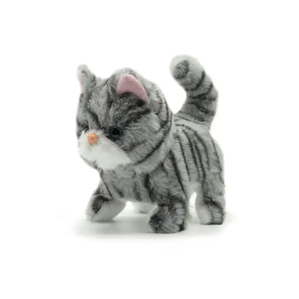 Fuzzbuzz Cat Pets Zoe – Walking Toy Cat with Sound & Tail Wagging Action for Kids - Naivri