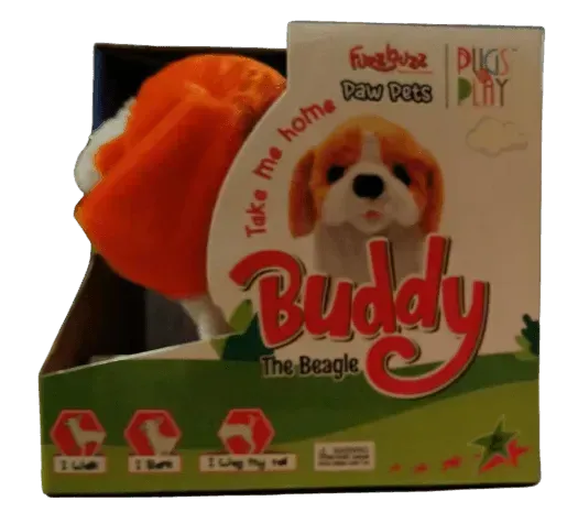 Fuzzbuzz Paw Pets Buddy The Beagle - Naivri