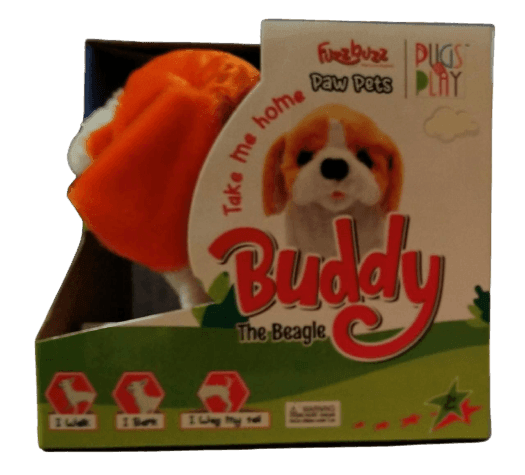 Fuzzbuzz Paw Pets Buddy The Beagle - Naivri