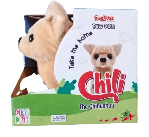 Fuzzbuzz Paw Pets Chili The Chihuahua - Naivri