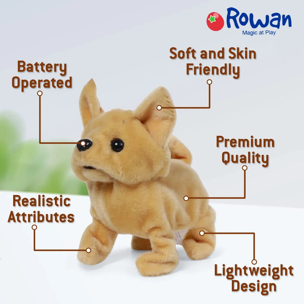 Fuzzbuzz Paw Pets Chili The Chihuahua – Realistic Interactive Walking Dog Toy for Kids (3+ Years) - Naivri